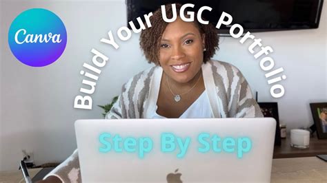 how to create a ugc content creator porfolio